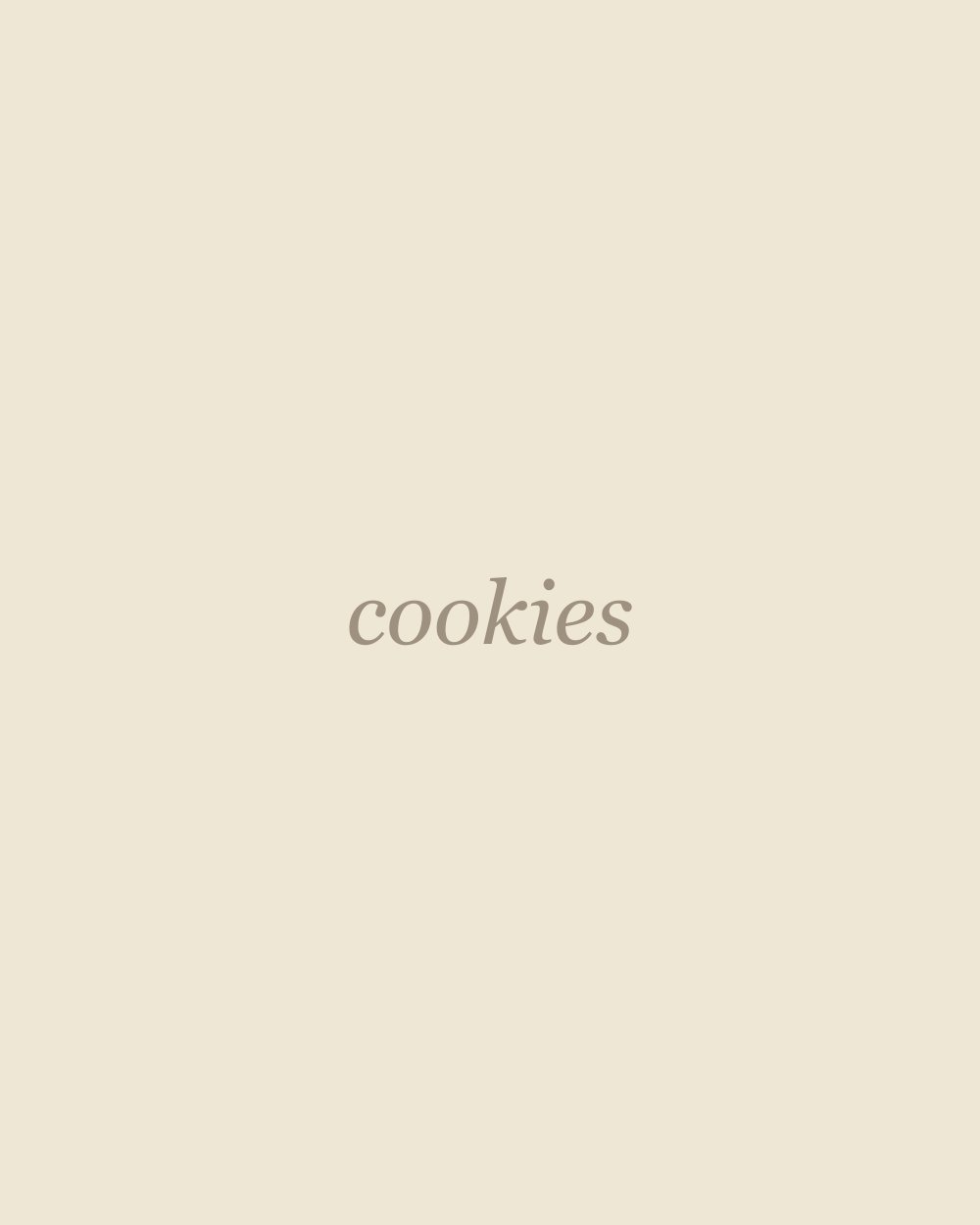 Sourdough Cookies